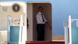 Obama Yells at Bill Clinton to Get on Air Force One