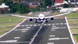 Combat Flying Boeing 787 9 Dreamliner Farnborough 2014.