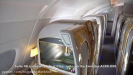 Brand New Emirates A380 FIRST Class Review  Christchurch to Sydney A6 EUK