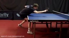 آموزش تنیس روی میز حرفه ای ، آموزش پینگ پنگ فورهند فلیپ