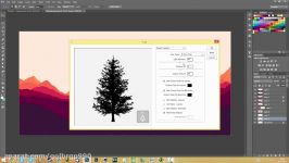 Flat Landscape Photoshop Tutorial for Beginners