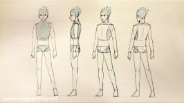 How to Draw Different Views for Male Body Proportions Manga Style