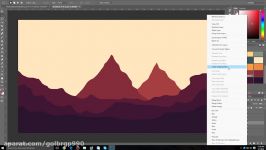 How to Make a Flat Landscape in Photoshop