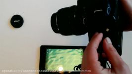 How to control a Nikon DSLR through an Android tablet.