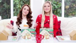 GINGERBREAD HOUSE DECORATING CHALLENGE ft iJustine