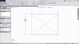 Solidworks tutorial  sketch Wood joint in Solidworks