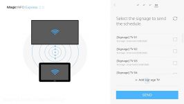 Samsung SMART Signage TV  Tablet App Tutorial #4