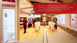 Virgin Media Utilise Innovative Digital Signage In Store.