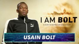 حضور سریع ترین انسان جهان یعنی Usain bolt در فیلم فلش