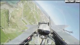 F 15E Strike Eagle Flight over Norway at Arctic Fighter Meet 2016 Cockpit POV Footage