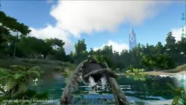 گیم پلی خودم Ark Survival Evolved رام کردن کروکودیل