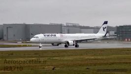 IranAir Airbus A321 Landing in XFW