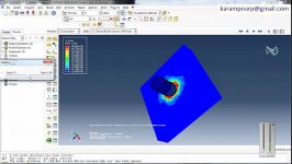 Simulation Bullet Impact to the Ceramic Plate by using Abaqus  SPH Method