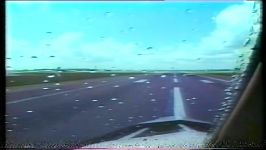 Concorde From the cockpit Take off and landing.