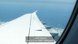 PilotsEYE.tv  A380 Landing KSFO San Francisco SUBTITLES English  without mentary 