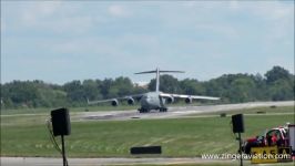 2016 New York Airshow  C 17 Globemaster III Demonstration