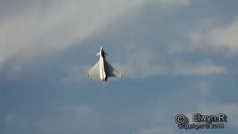 RAF Typhoon Display Crazy Loud   Southport Airshow 2016