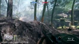 گیم پلی مسلسل MG15 در Battlefield 1