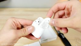 جعبه گشایی بررسی AirPods