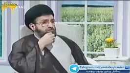 سخنان تند حجت الاسلام حسینی قمی در برنامه زنده تلوزیونی