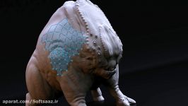 تکنیک های Retopology در سینما فوردی