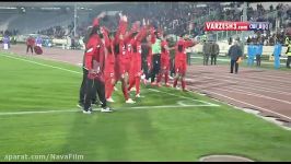 شادی جالب پرسپولیسی ها بعد قهرمانی در نیم فصل