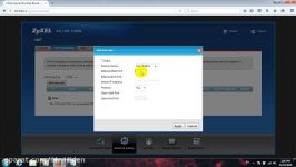 طریقه باز کردن پورت در مودم Zyxel