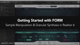 ADSR Sounds Getting Started With NI FORM TUTORiAL