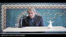 شرح شمس  ج 59 چو عشق را تو ندانی... دکتر حاجی بلند