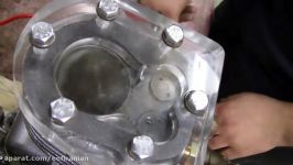 سرسیلندر موتور ساخته شده شیشه