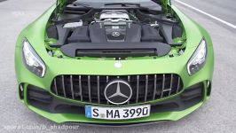 مرسدس AMG GT R مدل 2017  تست در پیست مسابقه