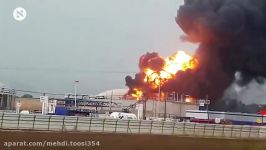 انفجار آتش سوزی در پالایشگاه نفت «حیفا»