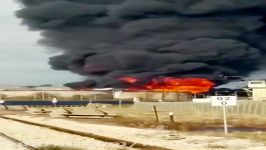 انفجار آتش سوزی در پالایشگاه نفت «حیفا» 2
