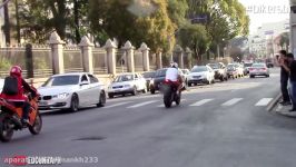 BIKERS #118  Superbikes on the STREETS Wheelies Burnouts