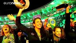 Cérémonie douverture des jeux Olympiques de Rio la fê