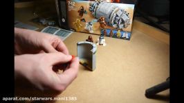Lego Star Wars  Escape Pod 75136 Time lapse Build