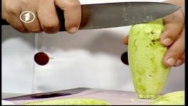 Ashpazi  Stuffed Zucchini  آشپزی  دولمه کدوگک