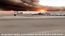 آتش سوزی در فرودگاه بین المللی بندرعباس