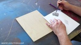 Applying Scroll Saw Patterns to Your Work Piece