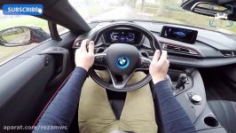 BMW i8 2017 Protonic Red Edition POV Test Drive