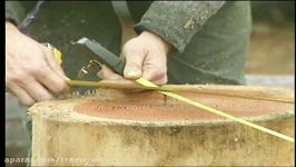 Foundation sill log layout floor joist  How to build a Log house