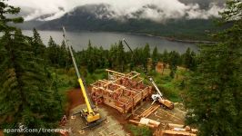 New Hand Crafted Log Home Construction