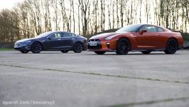 2017 Nissan GT R vs Tesla Model S  