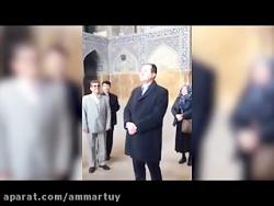 اذان گفتن رئیس مجلس سنای بوسنی هرزگوین در مسجد امام اصف