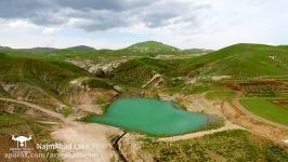 نمونه تصویربرداری هوایی در سد نجم آباد قزوین