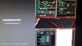 Kaby Lake 7700k Overclocking Benchmark with 53GHz R15 Water