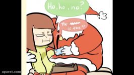 12 Days of Undertale Christmas Dubbing DAY ONE Angry Chara and Flowey
