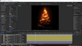 CREATE A CHRISTMAS TREE in AFTER EFFECTS with PARTICULAR