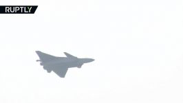 J 20 debut China unveils highly anticipated stealth fighter in fly over at air