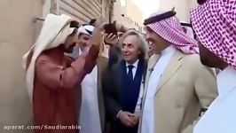 سلطان بن سلمان پسر ملك سلمان در بازار احساء